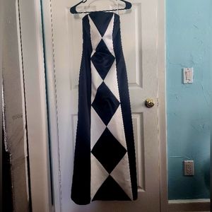 Jessica McClintock formal gown.